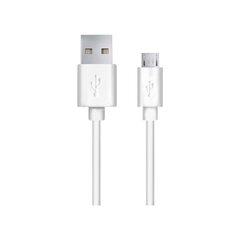 Esperanza EB173W, microUSB 2.0 A-B, 1.8 м цена и информация | Кабели для телефонов | pigu.lt