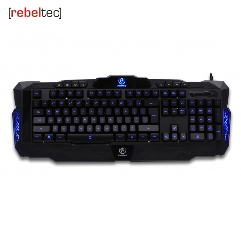 Laidinė klaviatūra Rebeltec Legend, Juoda kaina ir informacija | Klaviatūros | pigu.lt