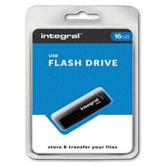 Integral USB 16GB USB 2.0 kaina ir informacija | USB laikmenos | pigu.lt