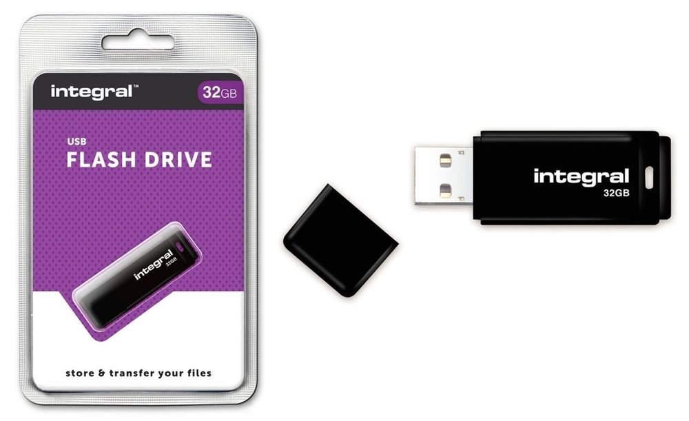 Integral Pendrive 32GB USB 2.0 kaina ir informacija | USB laikmenos | pigu.lt