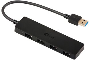 I-Tec U3HUB404 kaina ir informacija | Adapteriai, USB šakotuvai | pigu.lt