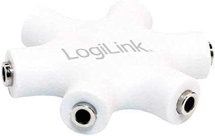 LogiLink garso adapteris CA1088 Stereo 3,5 mm kaina ir informacija | Adapteriai, USB šakotuvai | pigu.lt