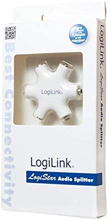 LogiLink garso adapteris CA1088 Stereo 3,5 mm kaina ir informacija | Adapteriai, USB šakotuvai | pigu.lt