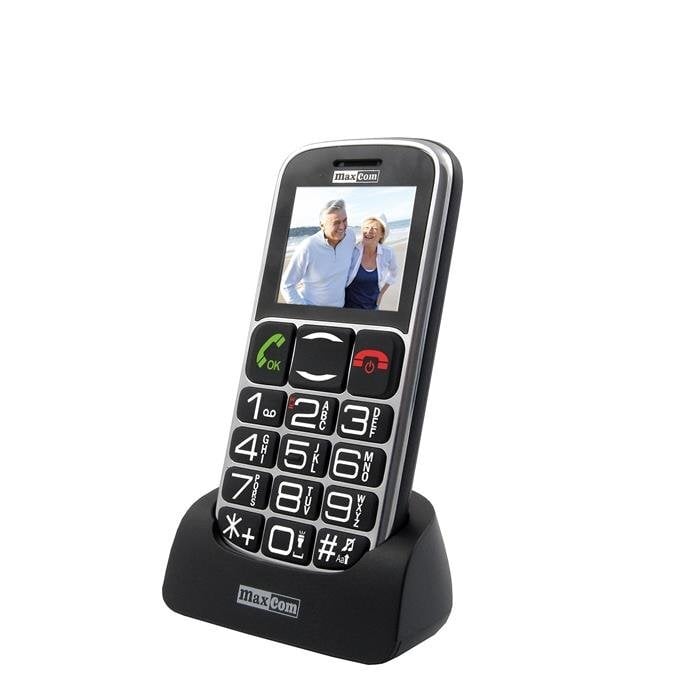 MaxCom MM461BB Black kaina ir informacija | Mobilieji telefonai | pigu.lt