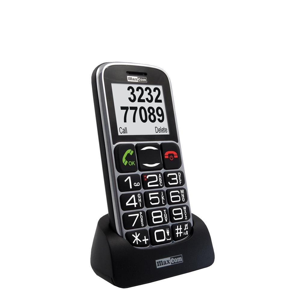 MaxCom MM461BB ( LT,LV,EE ) Juoda kaina ir informacija | Mobilieji telefonai | pigu.lt