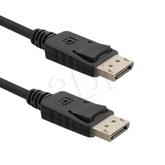 Qoltec Cable DisplayPort v1.1 / DisplayPort v1.1 | 1080p | 1m цена и информация | Qoltec Телевизоры и аксессуары к ним | pigu.lt