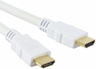 Кабель Techly HDMI-HDMI V1.4 M/M Ethernet 3D4K, белый, 1 м цена и информация | Techly Бытовая техника и электроника | pigu.lt