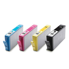 Rašalo kasetė Hewlett Packard N9J73AE, juoda, geltona, žydra, rožinė kaina ir informacija | Kasetės rašaliniams spausdintuvams | pigu.lt