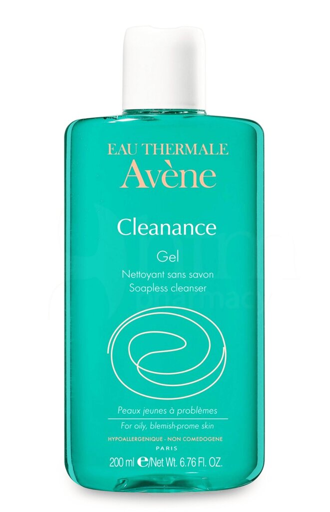 Valomasis veido gelis Avene Cleanance, 200 ml цена и информация | Veido prausikliai, valikliai | pigu.lt