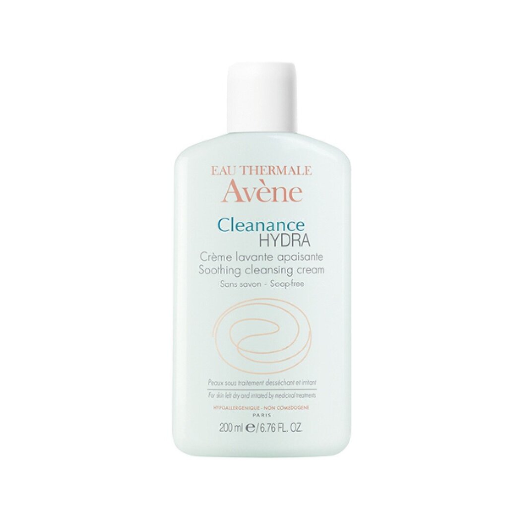 Drėkinamasis prausiklis Avene Cleanance Hydra Soothing Cleansing 200 ml kaina ir informacija | Veido prausikliai, valikliai | pigu.lt