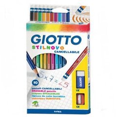 Spalvoti pieštukai Fila Giotto Stilnovo Cancellabile, su priedais kaina ir informacija | Piešimo, tapybos, lipdymo reikmenys | pigu.lt