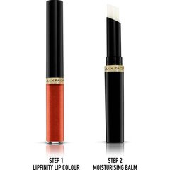 Lūpų dažai Max Factor Lipfinity Lip Colour 4.2 g, 140 Charming kaina ir informacija | Lūpų dažai, blizgiai, balzamai, vazelinai | pigu.lt