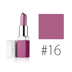 Lūpų dažai ir pagrindas Clinique Clinique Pop 3.9 g, 16 Grape Pop kaina ir informacija | Lūpų dažai, blizgiai, balzamai, vazelinai | pigu.lt
