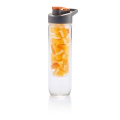 Бутылочка для воды с ситом, оранжевая цена и информация | Фляги для воды | pigu.lt