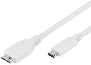 Кабель Vivanco USB-C - microUSB 3.0, 1м (45275) цена и информация | Кабели для телефонов | pigu.lt