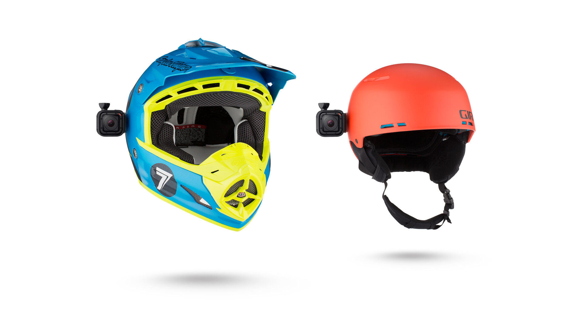 Laikiklis GoPro Low Profile Helmet Swivel Mount (HERO Session) kaina ir informacija | Priedai vaizdo kameroms | pigu.lt