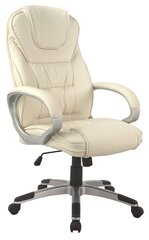 Biuro kėdė Signal Meble Q-031, kreminė kaina ir informacija | Biuro kėdės | pigu.lt
