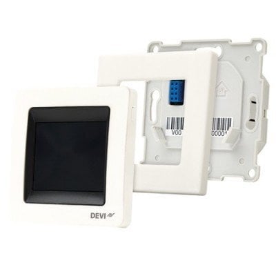 Elektroninis programuojamas termostatas Devi DEVIreg Touch kaina ir informacija | Grindų ir veidrodžių šildymo kilimėliai | pigu.lt