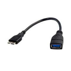 Akyga AK-AD-30, USB-A/USB-B, 15 cm kaina ir informacija | Kabeliai ir laidai | pigu.lt