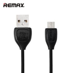 Remax LESU прочный и эластичный Micro USB на USB Кабель данных и заряда 1м, черный цена и информация | Remax Мобильные телефоны и аксессуары | pigu.lt