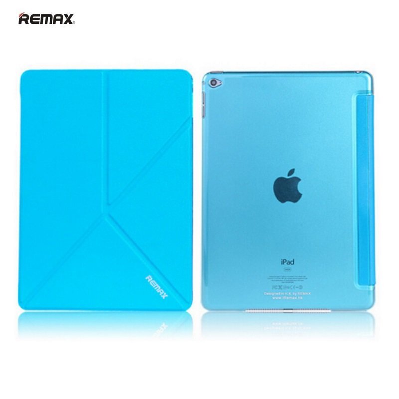 Apsauginis dėklas Remax Smart Ultra Slim skirtas Apple iPad Air 2, Mėlynas цена и информация | Planšečių, el. skaityklių dėklai | pigu.lt