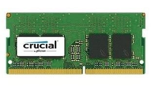 Crucial DDR4 SODIMM 16GB 2400MHz CL17 (CT16G4SFD824A) kaina ir informacija | Operatyvioji atmintis (RAM) | pigu.lt