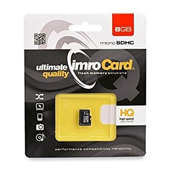 Atminties kortelė Integral MicroSD 8GB 4 klasė kaina ir informacija | Atminties kortelės telefonams | pigu.lt