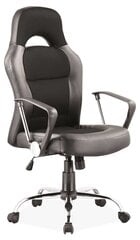 Biuro kėdė Signal Meble Q-033, juoda/pilka kaina ir informacija | Biuro kėdės | pigu.lt