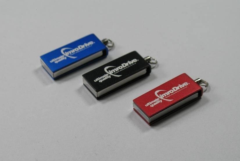 IMRO - PENDRIVE EDGE 16GB BLUE USB 2.0 METALLIC WATERPROOF SHOCKPROOF kaina ir informacija | USB laikmenos | pigu.lt