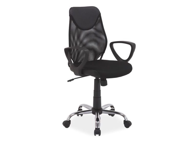 Biuro kėdė Signal Meble Q-146, juoda kaina ir informacija | Biuro kėdės | pigu.lt