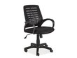 Biuro kėdė Signal Meble Q-073, juoda kaina ir informacija | Biuro kėdės | pigu.lt