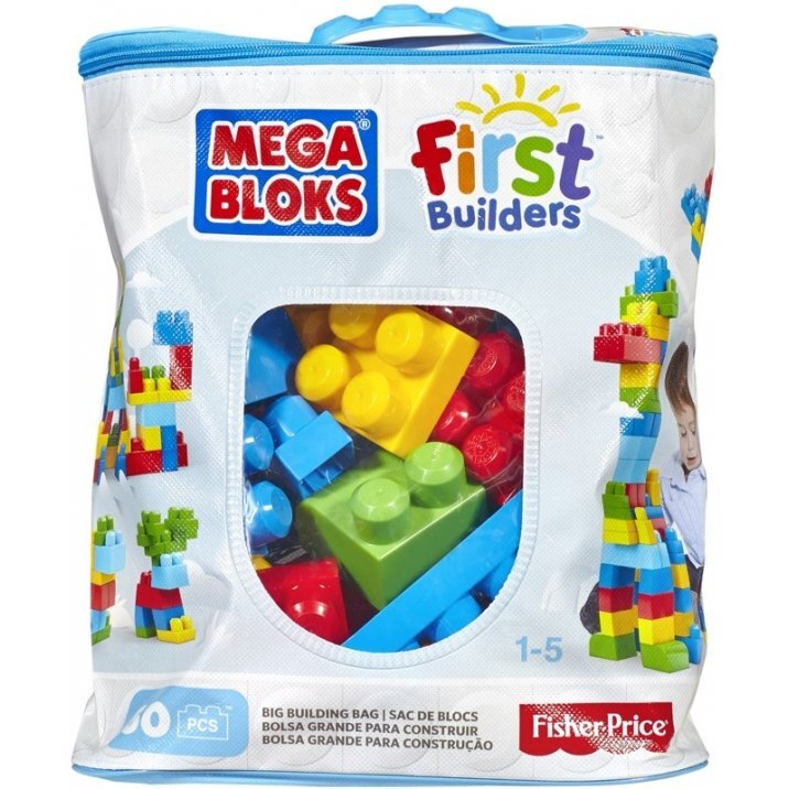 Kaladėlių rinkinys Mega Bloks®, 60 d. цена и информация | Žaislai kūdikiams | pigu.lt