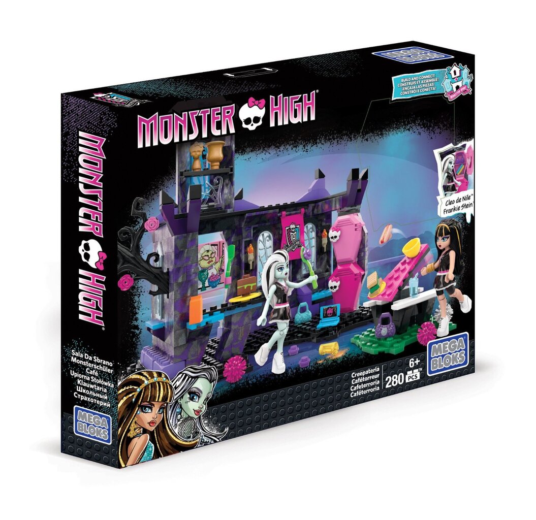 Konstruktoriaus rinkinys kavinė Monster High, DKT93, 280 dalių kaina ir informacija | Žaislai mergaitėms | pigu.lt