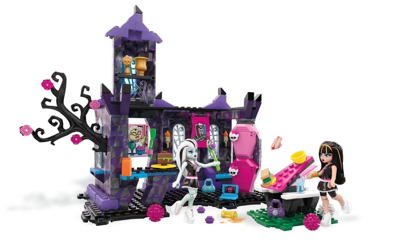 Konstruktoriaus rinkinys kavinė Monster High, DKT93, 280 dalių kaina ir informacija | Žaislai mergaitėms | pigu.lt