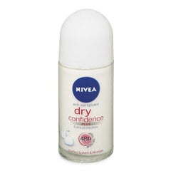 Rutulinis dezodorantas Nivea Dry Confidence, 50 ml kaina ir informacija | Dezodorantai | pigu.lt