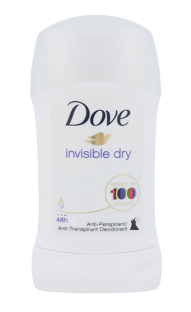 Pieštukinis dezodorantas Dove Invisible Dry, 40 ml цена и информация | Dezodorantai | pigu.lt