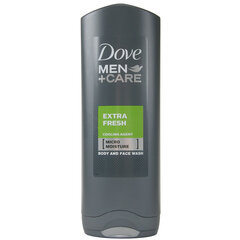 Shower Gel Men + Care Extra Fresh (Body And Face Wash) kaina ir informacija | Dove Kvepalai, kosmetika | pigu.lt
