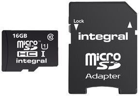 Integral INMSDH16G10-90U1 kaina ir informacija | Atminties kortelės fotoaparatams, kameroms | pigu.lt