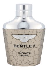 Bentley Infinite Rush EDT для мужчин 60 мл цена и информация | Мужские духи | pigu.lt