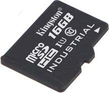 Atminties kortelė Kingston 16GB microSDHC UHS-I Industrial Temp Card Single Pack цена и информация | Atminties kortelės telefonams | pigu.lt