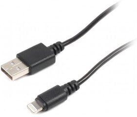 Kabelis Gembird USB data sync and charging lightning cable, 2m, black kaina ir informacija | Kabeliai ir laidai | pigu.lt