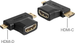 Delock 65446 цена и информация | Адаптеры, USB-разветвители | pigu.lt