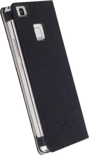 Atverčiamas dėklas Krusell Malmo, skirtas Huawei P9 telefonui, juodas цена и информация | Telefono dėklai | pigu.lt