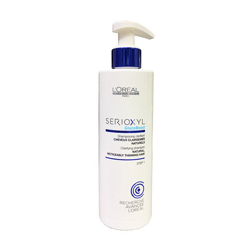 Šampūnas natūraliems plonėjantiems plaukams L'Oreal Professionnel Serioxyl Clarifying 250 ml kaina ir informacija | Šampūnai | pigu.lt