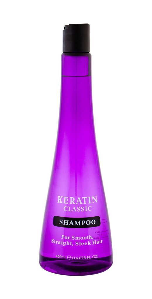 Glotnumo suteikiantis šampūnas Xpel Keratin Classic 400 ml цена и информация | Šampūnai | pigu.lt