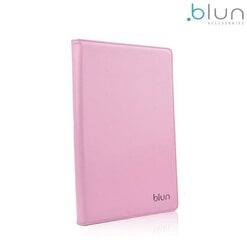 Blun UNT Универсальный Эко кожанный чехол-книжка со стендом Tablet PC до 7" дисплеем Темно Синий цена и информация | Чехлы для планшетов и электронных книг | pigu.lt