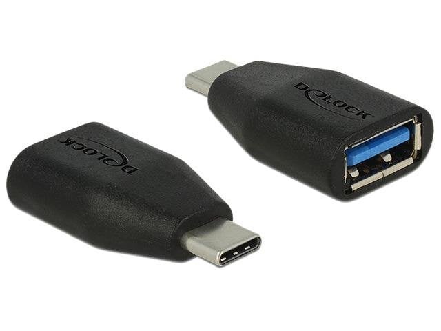 Delock - Adapter USB Type-C(M)->USB-A(F) 3.1 Gen2 kaina ir informacija | Adapteriai, USB šakotuvai | pigu.lt