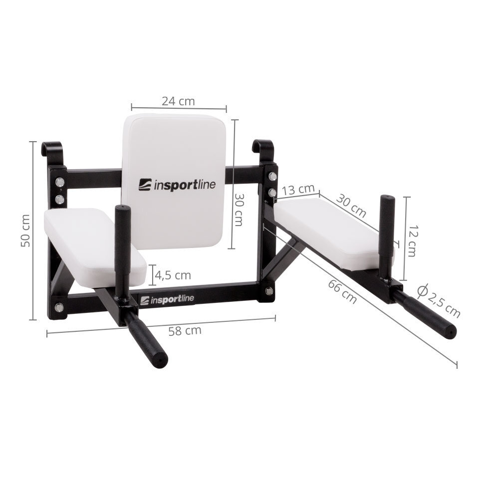 Lygiagretės Dip Station inSportline LCR-11114B цена и информация | Skersiniai | pigu.lt