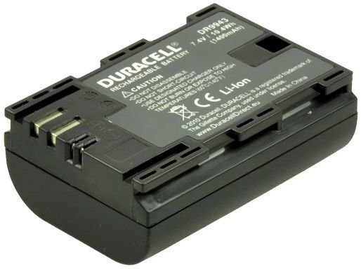 Duracell baterija, analogas Canon LP-E6, 1400mAh цена и информация | Akumuliatoriai fotoaparatams | pigu.lt