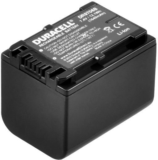 Duracell baterija, analogas Sony NP-FV70 NP-FV90, 1640mAh kaina ir informacija | Akumuliatoriai fotoaparatams | pigu.lt